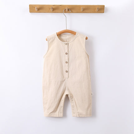Wholesale Spring Baby Vest Jumpsuit Pure Cotton Baby Clothes Jacket