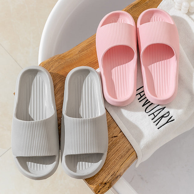 Men's and Women's Summer Thick-soled Home Bathroom Anti-odor Slippers