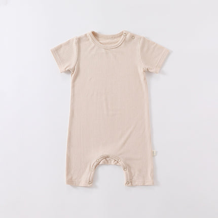 Infant Summer Thin Onesie Newborn Baby Modal Cotton Shorts Romper