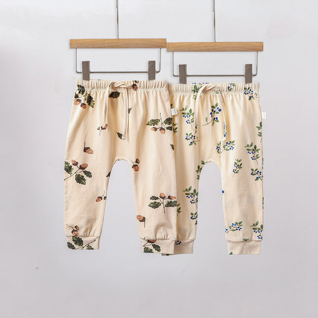 Infant Baby Summer Thin Cotton Cute Pants