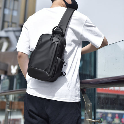 Wholesale Men's Chest Bag Large-capacity Casual Crossbody Bag Shoulder Bag