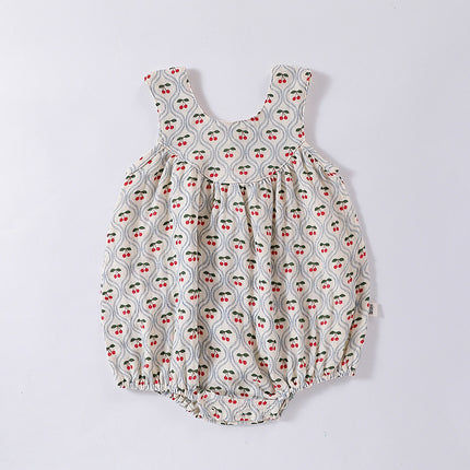 Toddler Baby Summer Thin Cotton Comfortable Class A Triangle Bodysuit