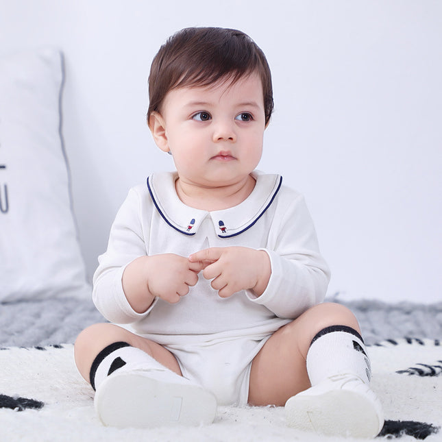 Wholesale Spring Autumn Baby Cotton Children's Clothes Infants Newborn Romper Jumpsuits