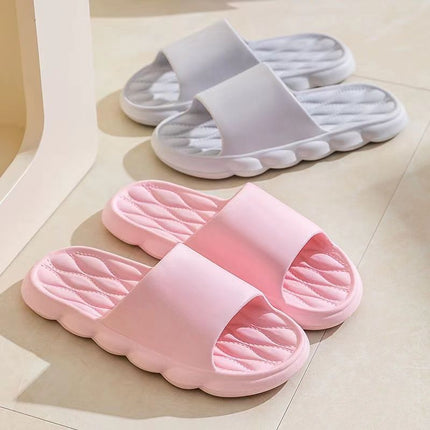 Women's Summer Non-slip Slippers for Men's Home Bathroom Bathing Slippers