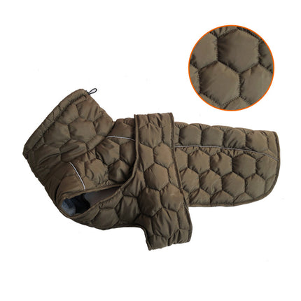 Wholesale Autumn Winter Dog Clothes Thickened Warm Dog Outdoor Padded Coat Vest