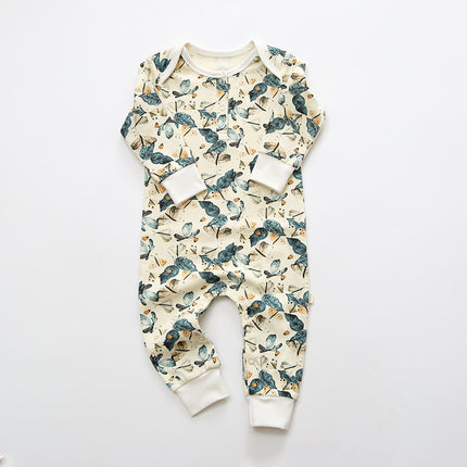 Infant Baby Autumn Cotton Romper Newborn Onesies Babygrow