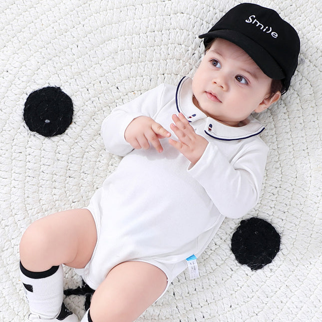 Wholesale Spring Autumn Baby Cotton Children's Clothes Infants Newborn Romper Jumpsuits