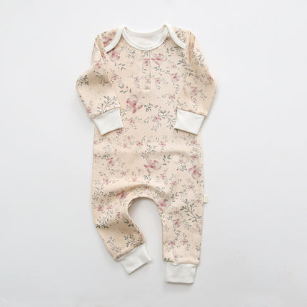 Infant Baby Autumn Cotton Romper Newborn Onesies Babygrow