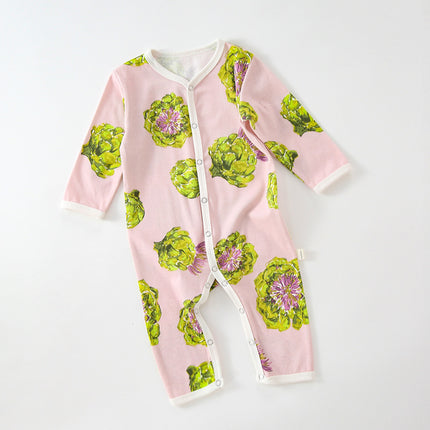 Baby Spring Summer Romper Newborn Cotton Printed Babygrow