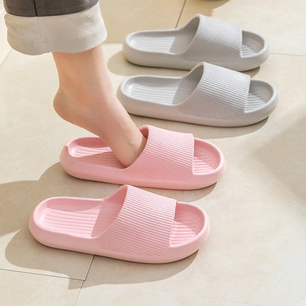 Men's and Women's Summer Thick-soled Home Bathroom Anti-odor Slippers