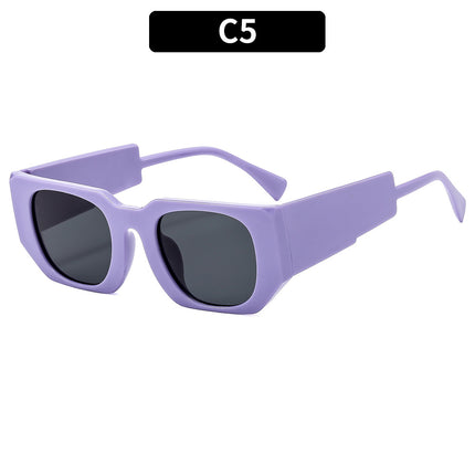 Fashion Square Frame Retro Personality Driving Sun Protection Sunglasses