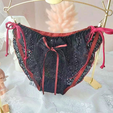 Wholesale Cute Embroidery Lace Yummy Briefs for Girls