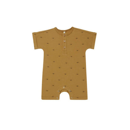 Infant Short-sleeved Cotton Printed Cute Thin Boxer Shorts Romper