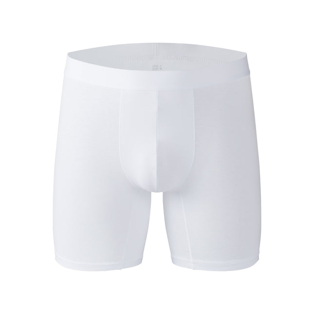 Men's Extended Sports Boxer Stretch Cotton Anti-wear Leg Underwear