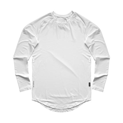Langärmliges Raglan-T-Shirt für Herren, schnell trocknend, für Frühling und Herbst