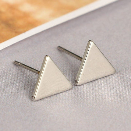 Women's Polka Dot Triangle Square Earrings