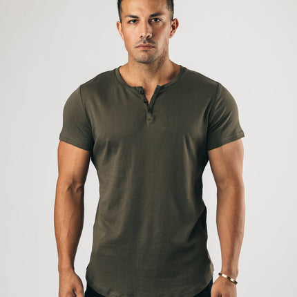 Camiseta de manga corta con botones casuales deportivos de verano para hombres