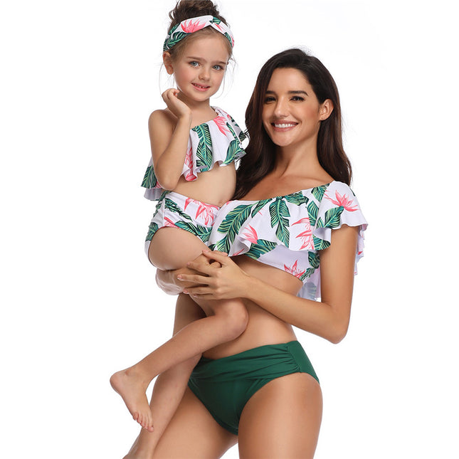 Parent-Child Bikini Flying Mother-Daughter Swimwear