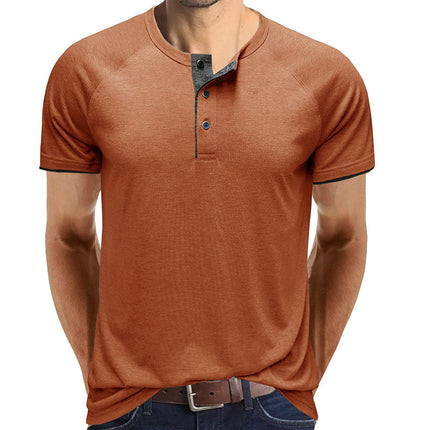 Wholesale Men's Summer Casual Sports Short Sleeve T-Shirt