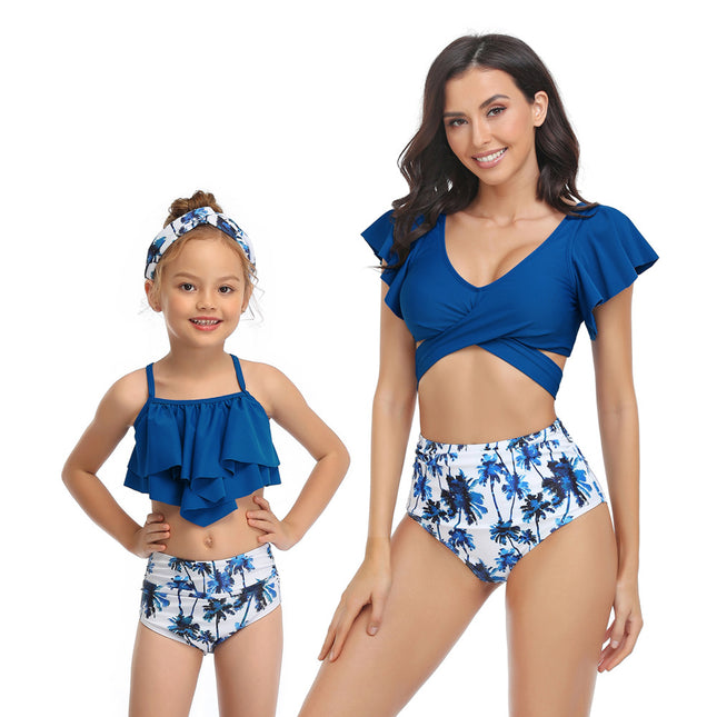 Wholesale Parent-child Slim Bikini Two-piece Swimsuit