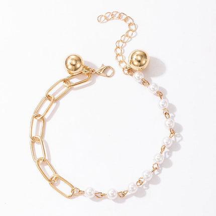 Vintage Bell Pearl Anklet