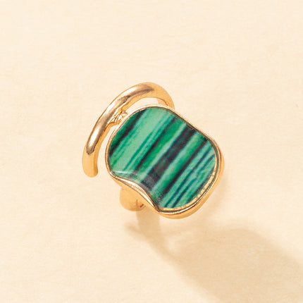 Green Marble Ring