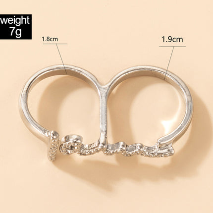 Wholesale Fashion Open Adjustable Band Snake Ring