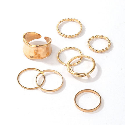 Creative Vintage Boho Ring Multi-Piece Set