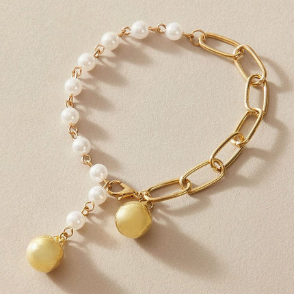 Vintage Bell Pearl Anklet