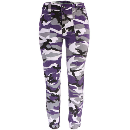 Wholesale Women's Camouflage Workwear Casual Harem Jeans