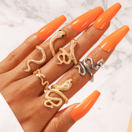 Creative Vintage Boho Ring Multi-Piece Set