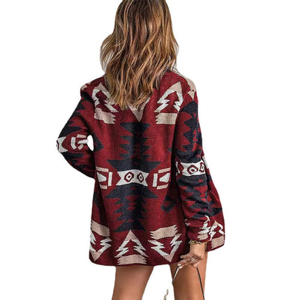 Women's Halloween Christmas Long Sleeve Sweater