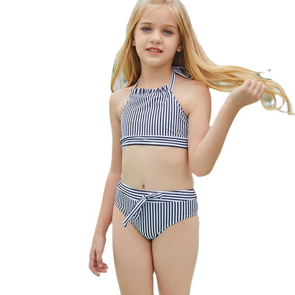 Kinder-Bikini-Neckholder-Badeanzug für Mädchen