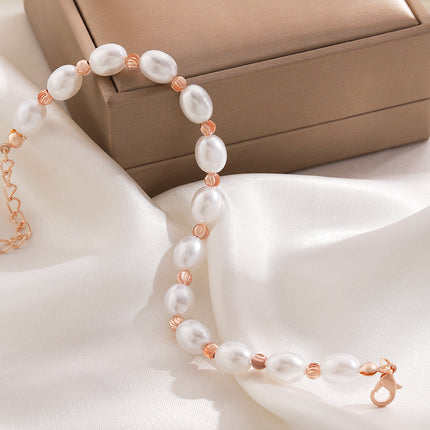 Großhandelsart- und weiseeinfaches handgewebtes Perlenarmband
