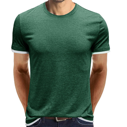 Sommer-Herrenoberteile Lässiges Sport-Kurzarm-T-Shirt