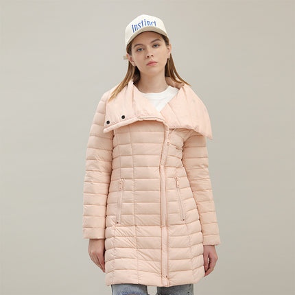 Wholesale Women's Winter Fashion Mid Length Down Jacket