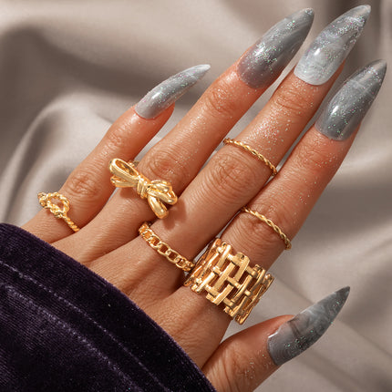 Creative Vintage Boho Ring Multi-Piece Set