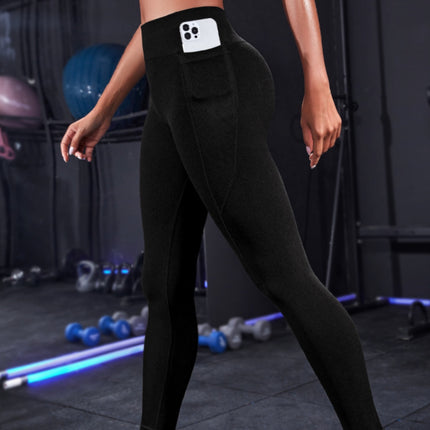 Nahtlose athletische Yoga-Leggings mit hoher Taille