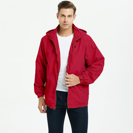 Men's Outdoor Jacket Thin Jacket Hooded Jacket
