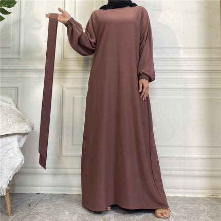 Großhandelsdamen-elastische Bündchen-Normallack-Kleid mit Taschen