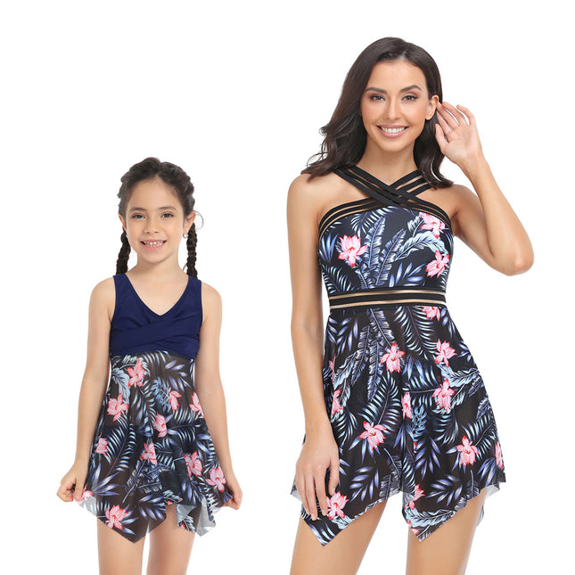 Wholesale Mother and Daughter Swimwear Parent-child Swimwear