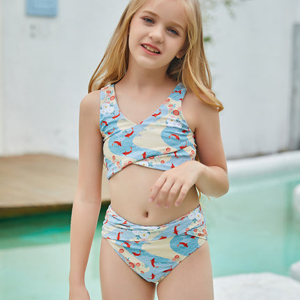 Wholesale Kids Two-piece Swimsuit Girls Bikini