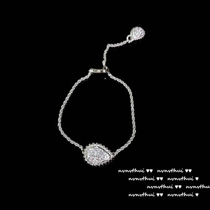 Schlangen-Tropfen-Ohrringe 18 Karat vergoldete Zirkon-Tränen-Halskette