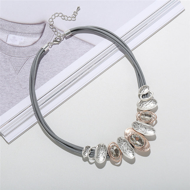 Wholesale Women's Exaggerated Vacation Clavicle Chain Alloy Necklace