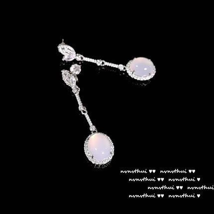 Fluoreszierend plattierte 18 Karat Goldschaum-Ohrring-Halskette