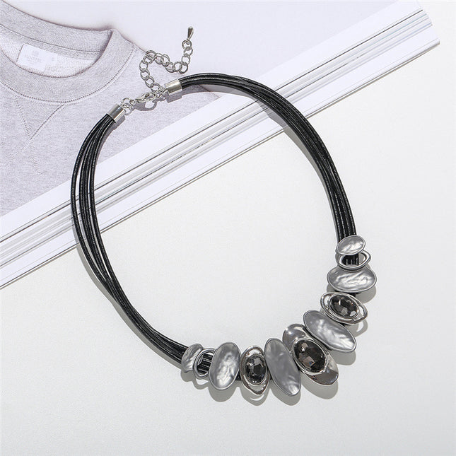 Wholesale Women's Exaggerated Vacation Clavicle Chain Alloy Necklace