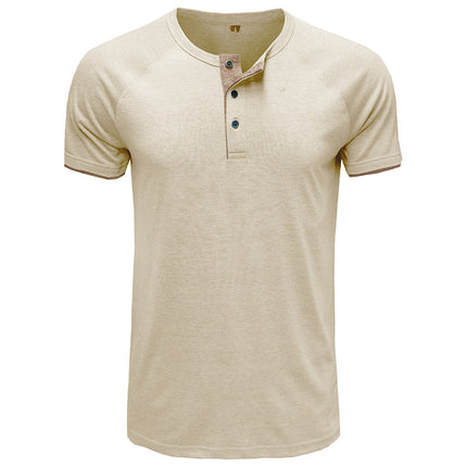 Wholesale Men's Summer Short Sleeve Large Size Loose T-Shirt