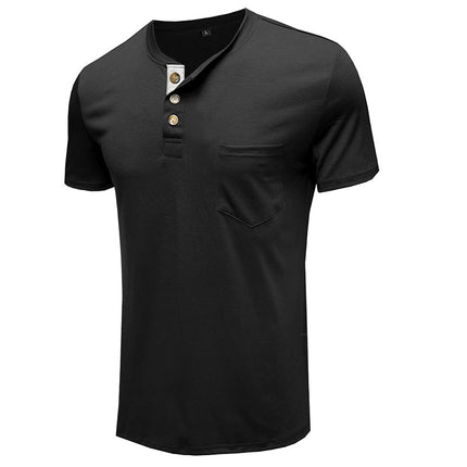 Wholesale Men's Summer Casual Short Sleeve T-Shirt