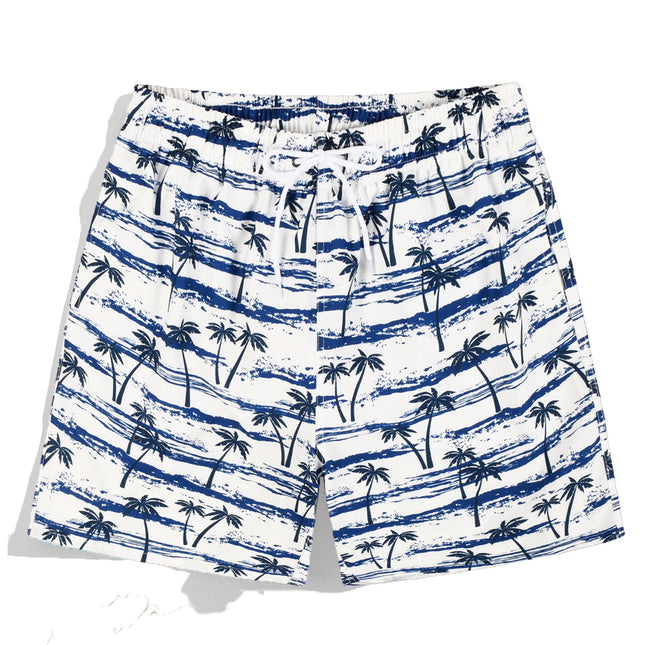 Wholesale Men's Double Layer Swimming Trunks Surf Beach Shorts