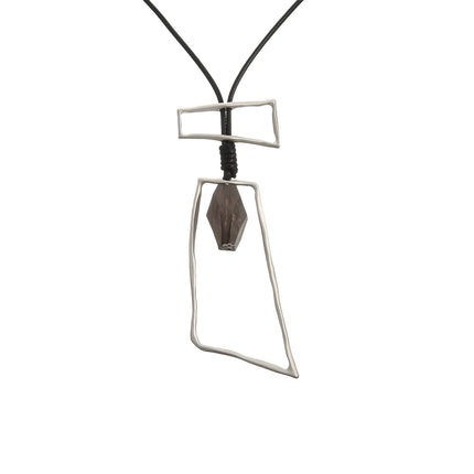Wholesale Women's Fashion Long Geometric Metal Necklace
